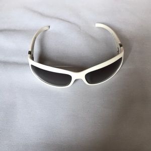 Authentic white Chanel sunglasses
